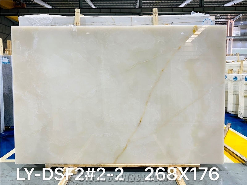 Natural Onyx Hot Sale White Onyx Slab Tile