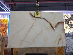 Natural Onyx Hot Sale White Onyx Slab Tile