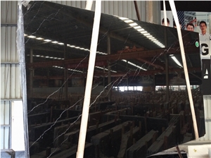 Nero Marquina Black Marble Natural Marble Slab