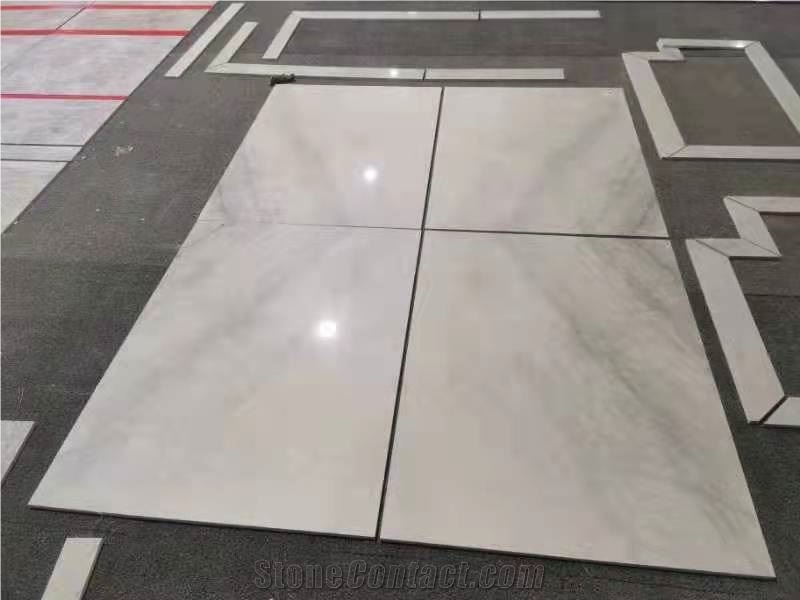 Page Grey Marble Popular Slab With Beige Vein