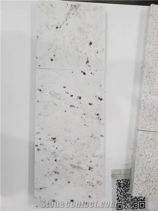 Verde Royal White Jade Granite Polished Slab Wall Tile
