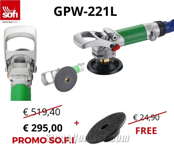 GPW-221L Wet Air Stone Polisher