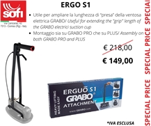 ERGO S1 Suction Tile Cup