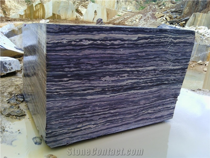 Purple Rose Marble Blocks