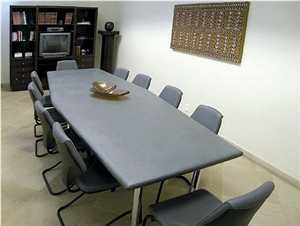 Matacao Diamond Grey Slate Table Top Matacao Diamond Grey Slate Table Top