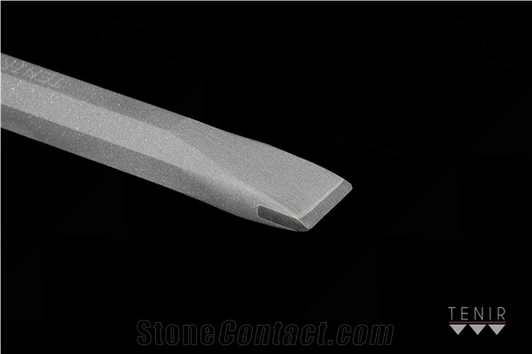 Carving Chisel For Pneumatic Hammers Cylindrical Conical
