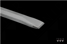 Carving Chisel For Pneumatic Hammers Cylindrical Conical