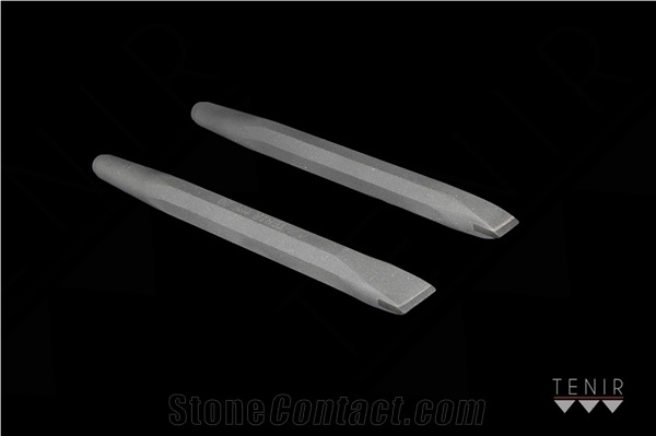 Carving Chisel For Pneumatic Hammers Cylindrical Conical