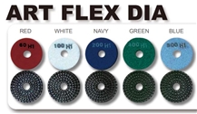 ART FLEX DIA Flexible Polishing Pads For Granite
