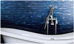 Glass Mosaic Tiles For Bathroom And Kitchen Backsplash