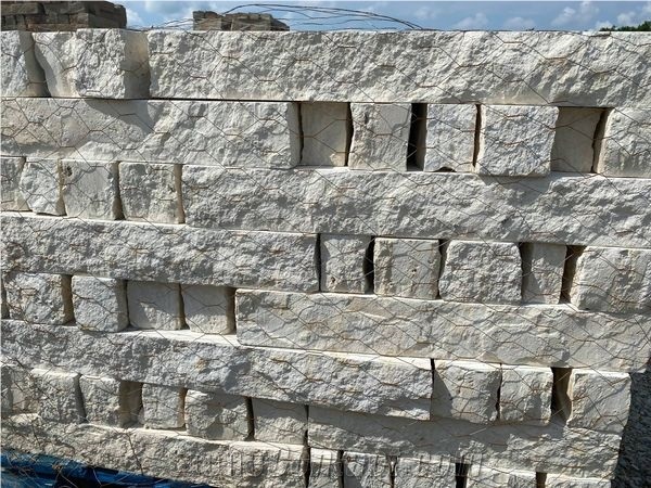 Lueders Limestone, Lueders Grey Limestone Chopped Stone