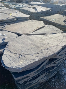 Patio Size & Oversize Silvermist Slate Flagstone