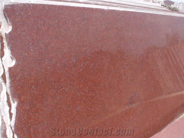 Jhansi Red Granite Slabs, Tiles