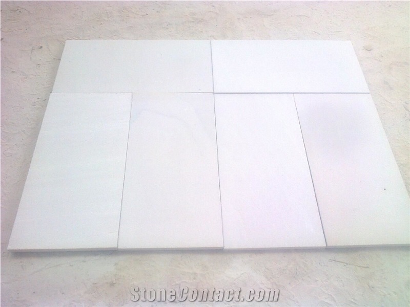 Mint White Sandstone Tiles