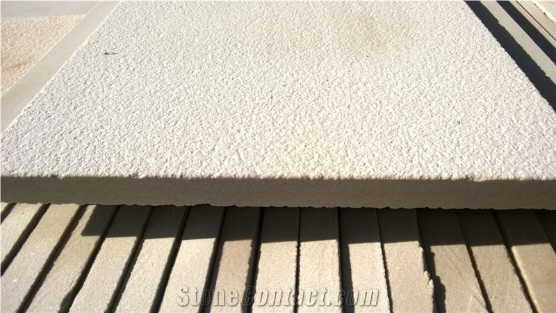 Mint White Sandstone Tiles