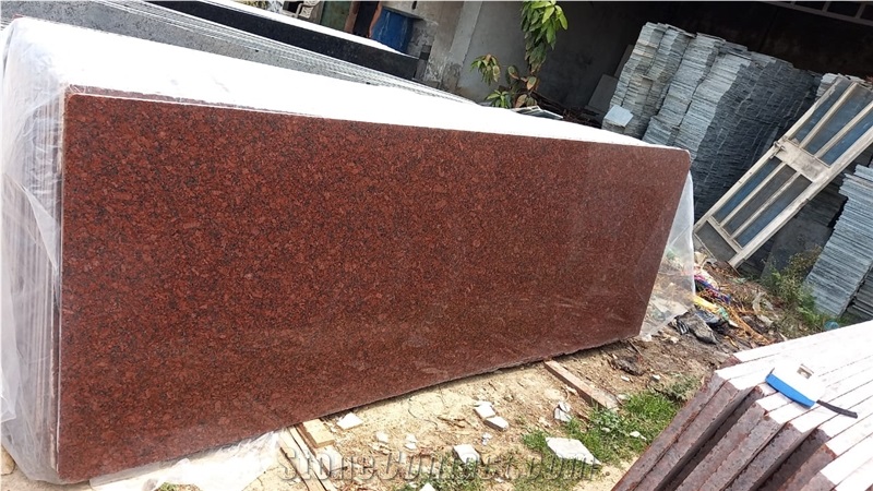 New Imperial Red Granite Slab,India Red Granite