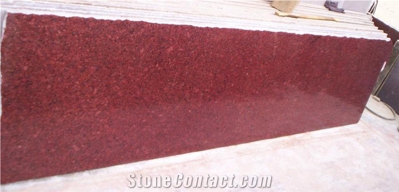 New Imperial Red Granite Slab,India Red Granite