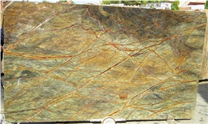 Rainforest Green Marble Slabs, Bidasar Green Marble,Tiles