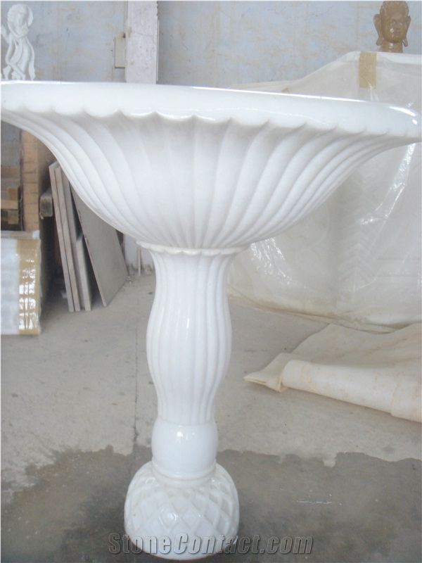 White Marble Wash Basin