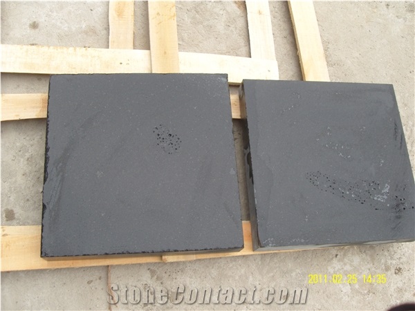Basalt, Hainan Basalt Floor Tiles, Lava Stone