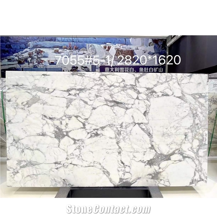 Cheaper Polished Arabescato Extra Marble Slab