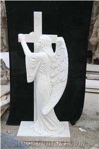 Factory Price Church Statue Sculpture White Marble