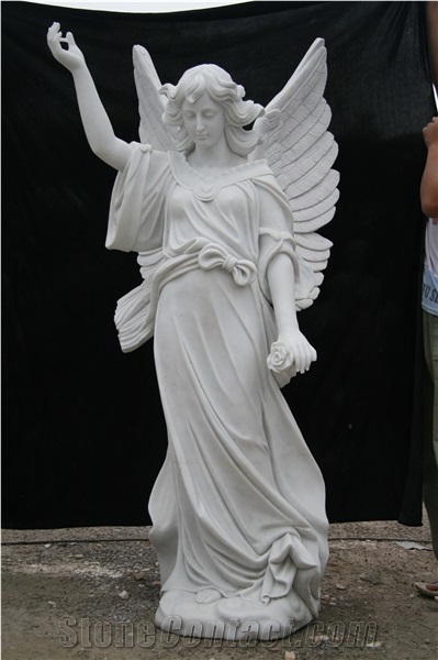 Factory Price Church Statue Sculpture White Marble