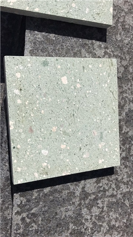 Green Granite Stair Step Stone Price For Outside Floor Tile