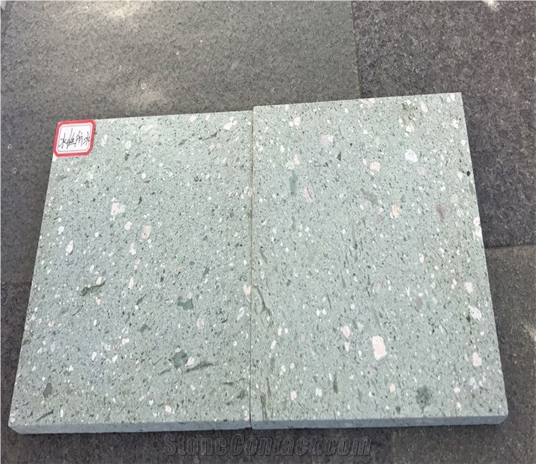 Green Granite Stair Step Stone Price For Outside Floor Tile