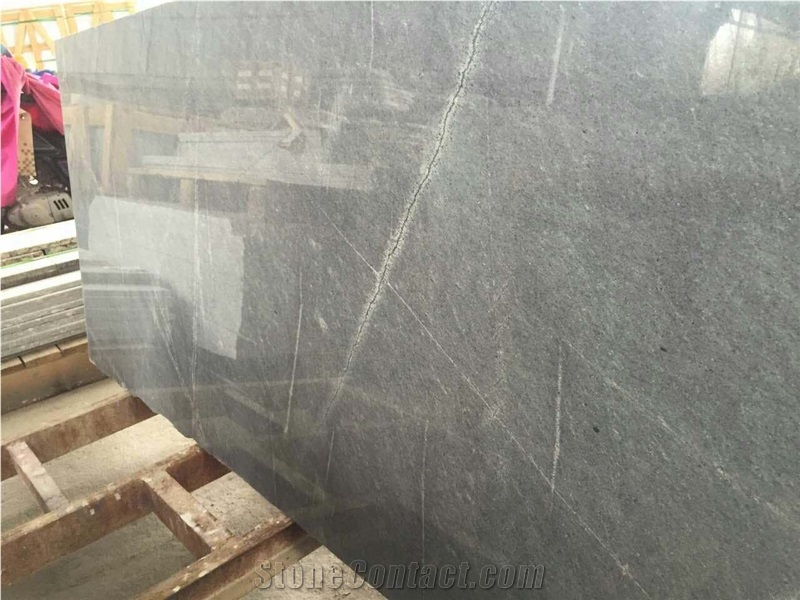 High Polished Milk Way Green Grey Marble Slabs
