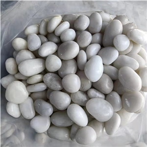 High Polished Walkway Mixed Pebble River Stone