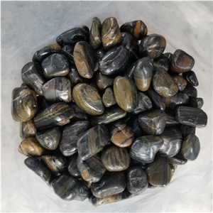 High Polished Walkway Mixed Pebble River Stone