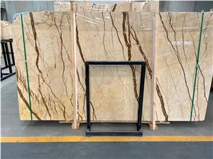 Lemon Golden,Fantast Gold Marble Tiles & Slabs