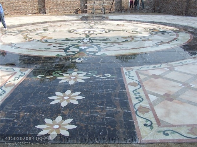 Luxurious Decorative Wall & Floor Marble Mosaic Pattern