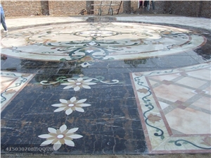 Luxurious Decorative Wall & Floor Marble Mosaic Pattern