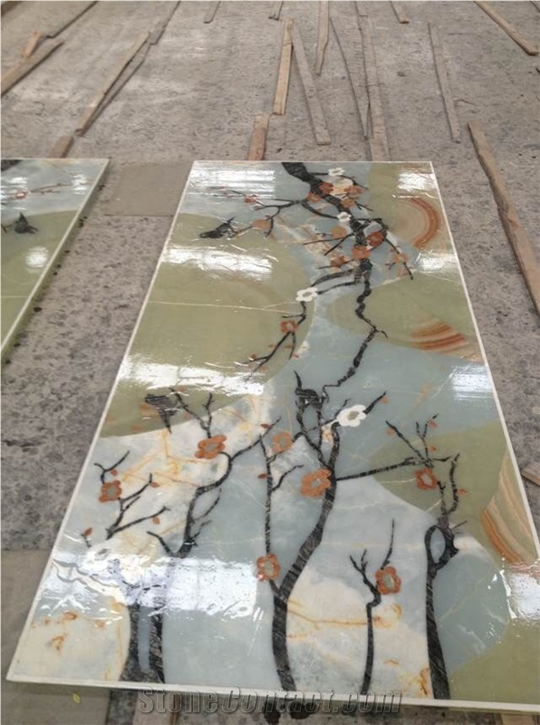 Marble Foyers, Entryways Marble Waterjet Medallion