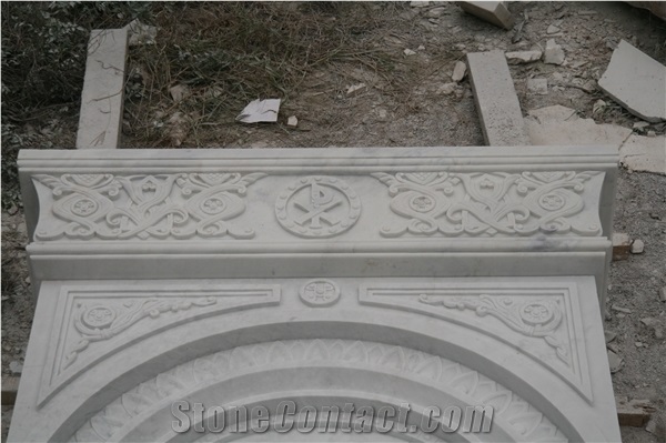 Natural Stone Modern Hand Carving Marble Church Products