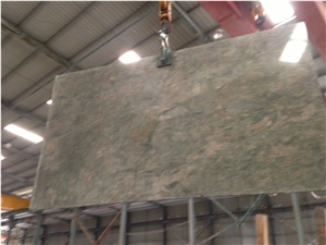 Nature Green Granite Stone Floor Tiles With Wholesale Price