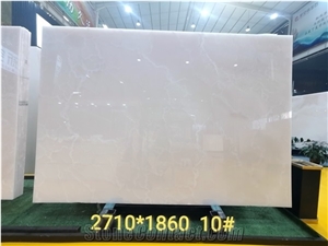 Snow White Jade Onyx For Construction Flooring And Wall