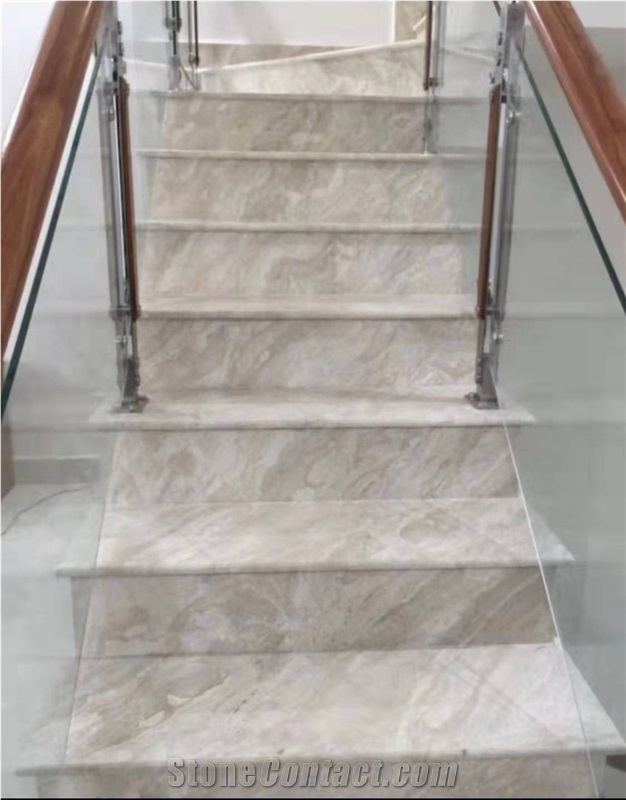 Turkey Bianco Picasso Slabs,Picasso Grey Tiles