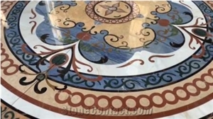 Waterjet Medallion Round Pattern For Floor Tiles