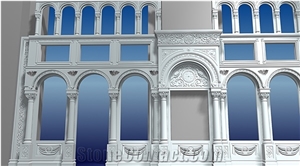 White Marble Stone Relief Carving Sculpture For Church