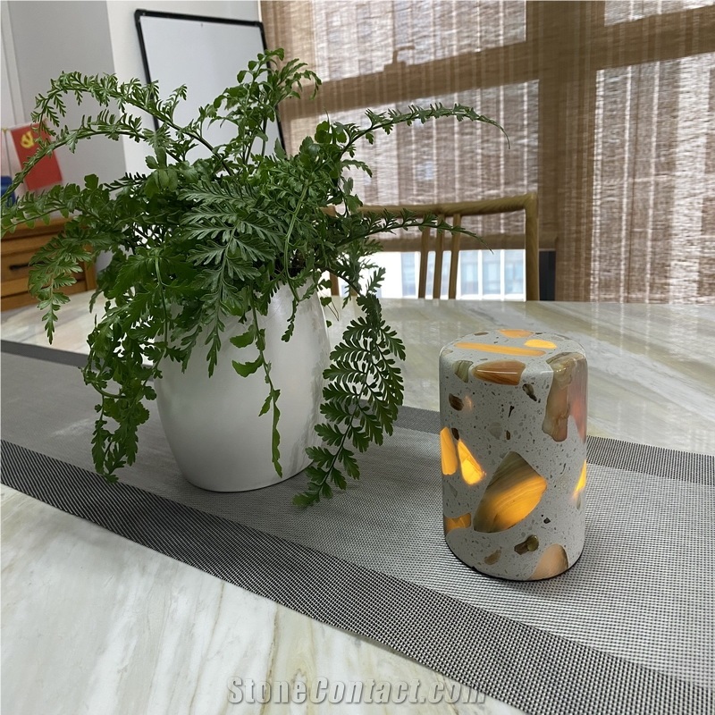 Terrazzo Craft Night Lamp Terrazzo Accessories