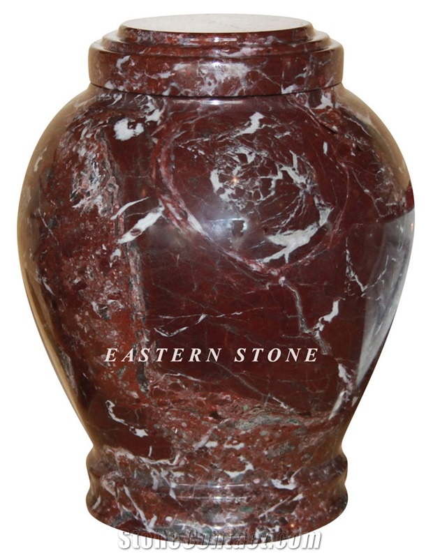 Himalayan White Marble Funeral Urn