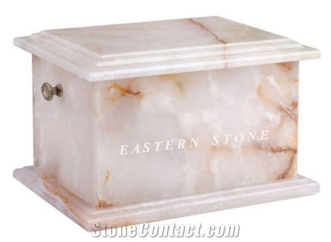 Jet Black Marble CREMATION URNS