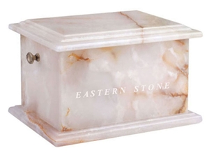 Jet Black Marble CREMATION URNS