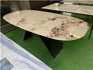 Sintered Stone Table Artificial Stone Azul Macaubas
