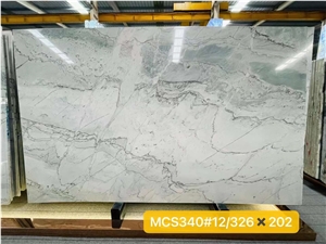 Calacatta White Grey Marble Slabs  Calacatta White Marble