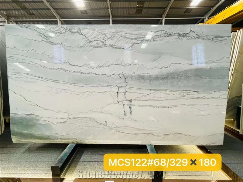 Calacatta White Grey Marble Slabs  Calacatta White Marble
