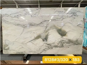 Calacatta White Grey Marble Slabs  Calacatta White Marble